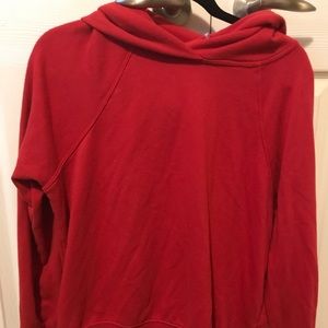 Wilfred red hoodie